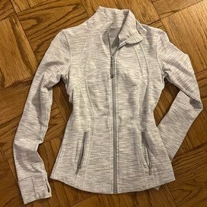 Lululemon define jacket 4 Gray White Spacedye